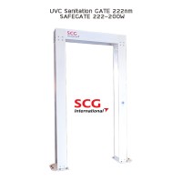 ประตูฆ่าเชื้อไวรัส  UVC Sanitation GATE 222nm SAFEGATE 222-200W  1 Y. 